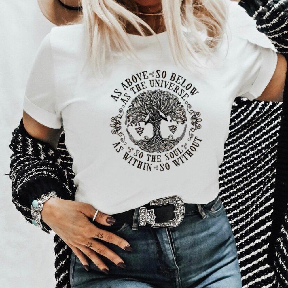 Witch Letter Funny Halloween Fashion Fall Autumn Casual Clot Unisex Tee